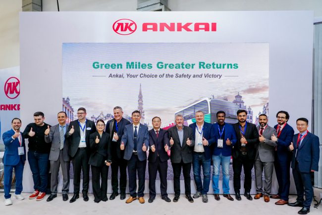 全球首发，绿动新程！安凯客车亮相比利时世界客车博览会